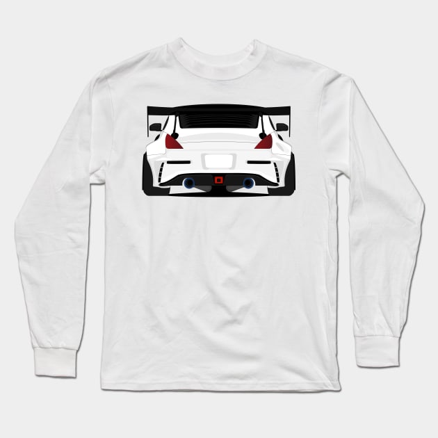 350Z WHITE Long Sleeve T-Shirt by VENZ0LIC